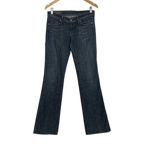 Citizens Of Humanity Womens Blue Dark Wash Bootcut 5Pocket Kelly Jeans 27